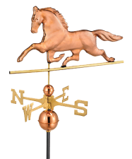 Patchen horse weather vane.