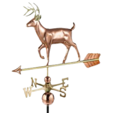 whitetail buck weathervane