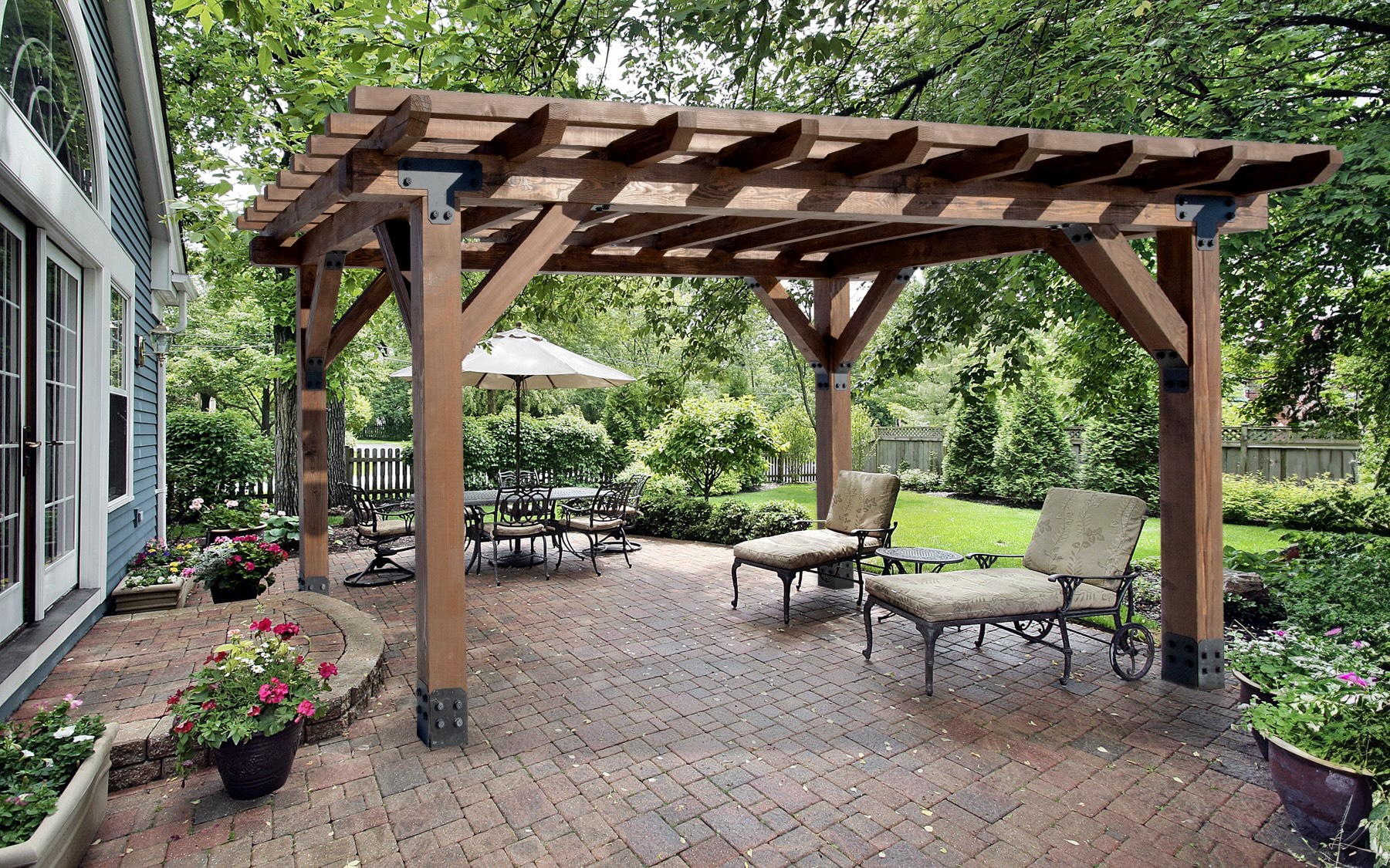 Timberview Douglas Fir Pergola